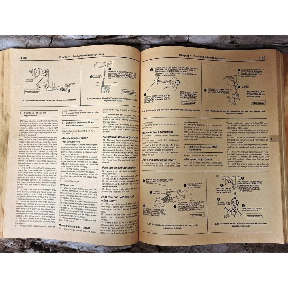 Chevrolet & GMC Pick-Ups Haynes Repair Manual 24064 complete teardown & rebuild
